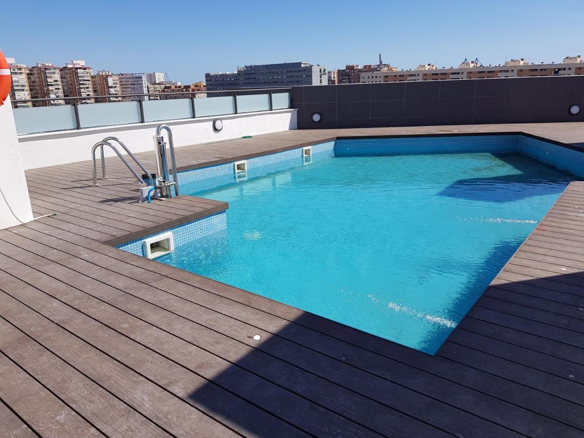 Central Premium Pool Terrace New Málaga Esterno foto