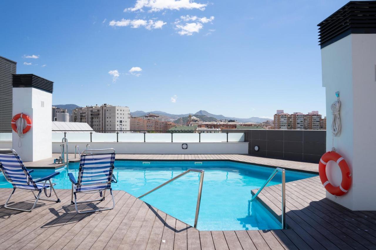 Central Premium Pool Terrace New Málaga Esterno foto