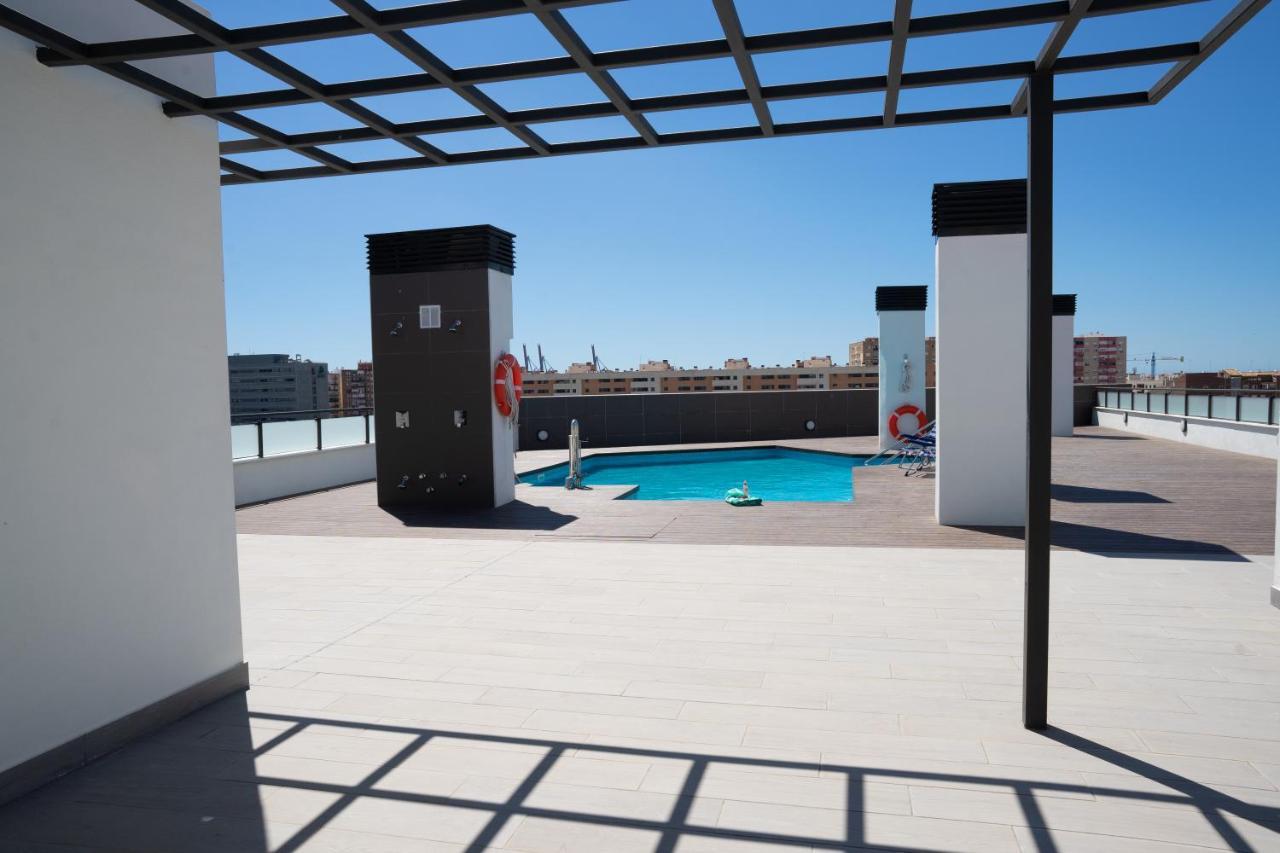 Central Premium Pool Terrace New Málaga Esterno foto